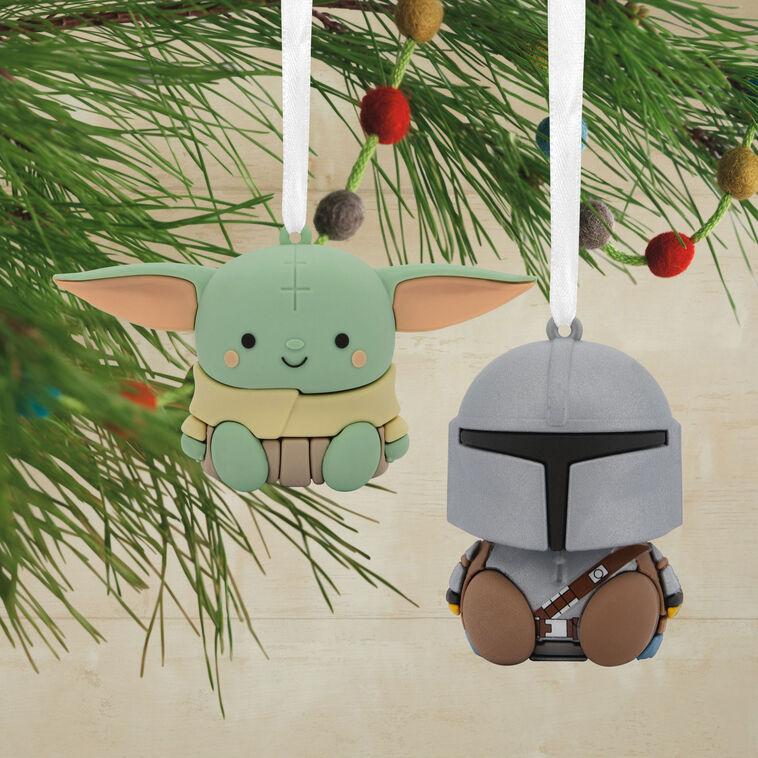 Hallmark Better Together Star Wars: The Mandalorian™ And Grogu™ Magnetic Hallmark Ornaments Set Of 2