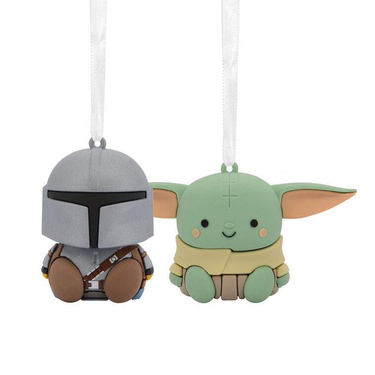 hallmark Better Together Star Wars: The Mandalorian™ and Grogu™ Magnetic Hallmark Ornaments Set of 2
