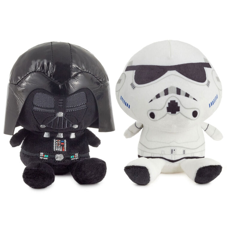 Hallmark Better Together Star Wars™ Darth Vader™ And Stormtrooper™ Magnetic Plush 5"