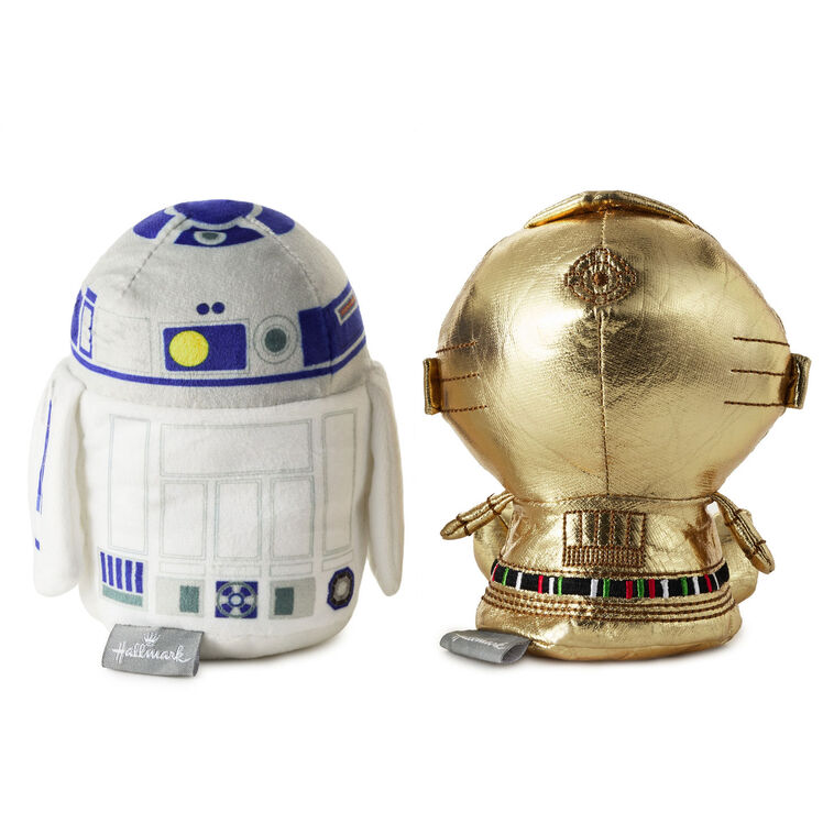 Hallmark Better Together Star Wars™ R2-D2™ And C-3PO™ Magnetic Plush Pair With Sound 6.25" H