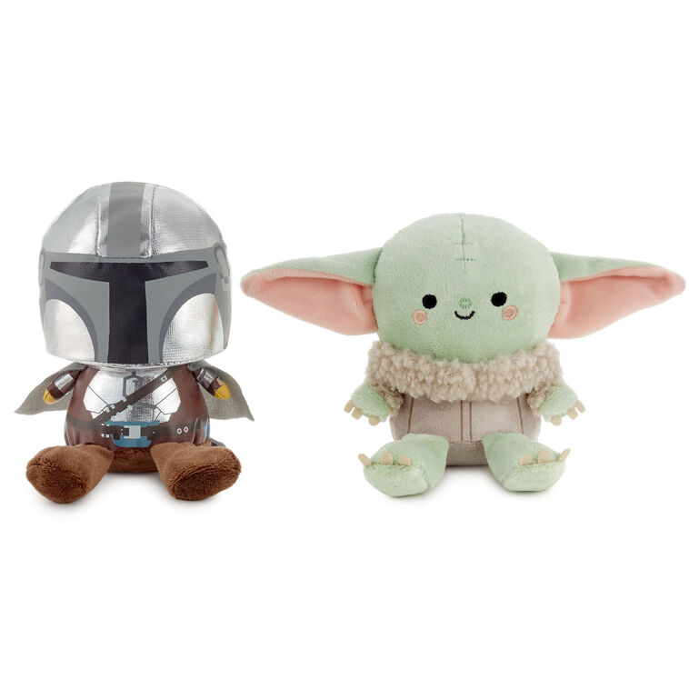 Hallmark Better Together Star Wars™ The Mandalorian™ And Grogu™ Magnetic Plush 5"