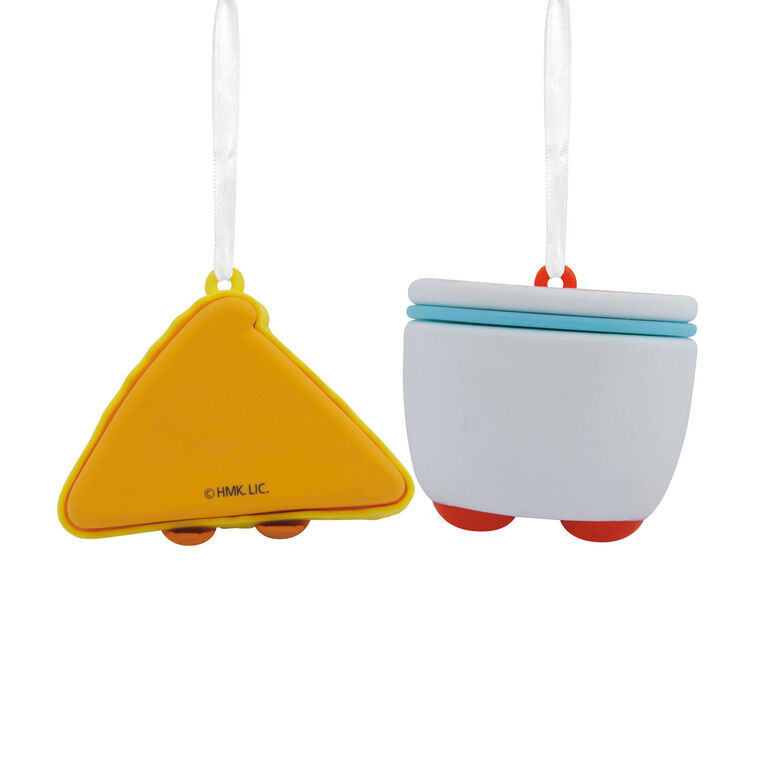 Hallmark Better Together Tomato Soup And Grilled Cheese Magnetic Hallmark Ornaments Set Of 2