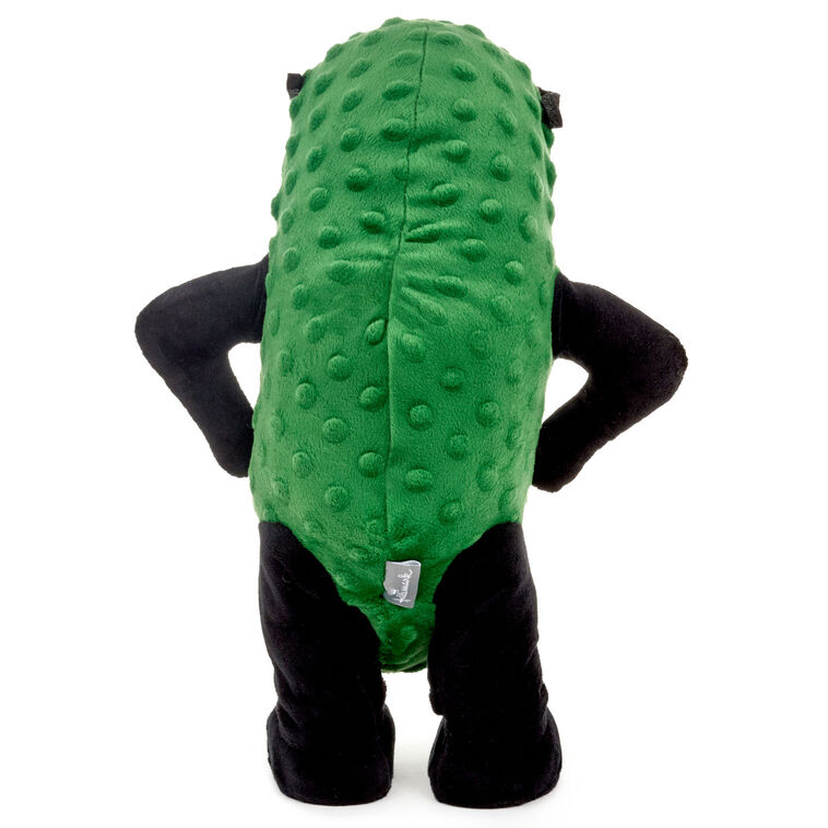 Hallmark Big Dill Pickle Plush With Sound And Motion 13"