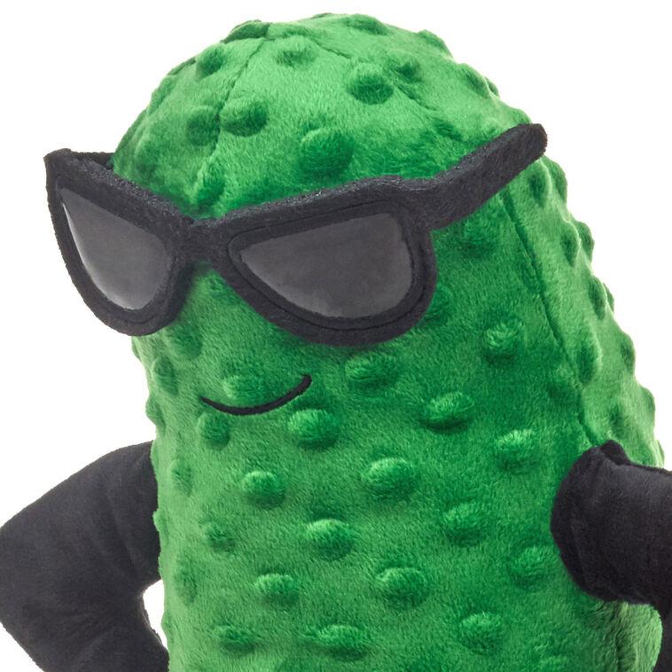 Hallmark Big Dill Pickle Plush With Sound And Motion 13"