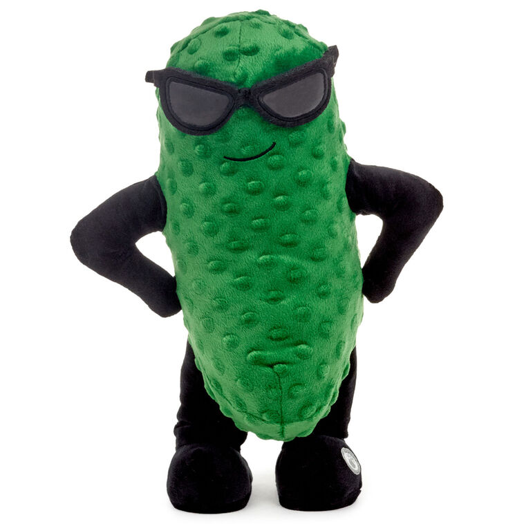 hallmark Big Dill Pickle Plush With Sound and Motion 13"