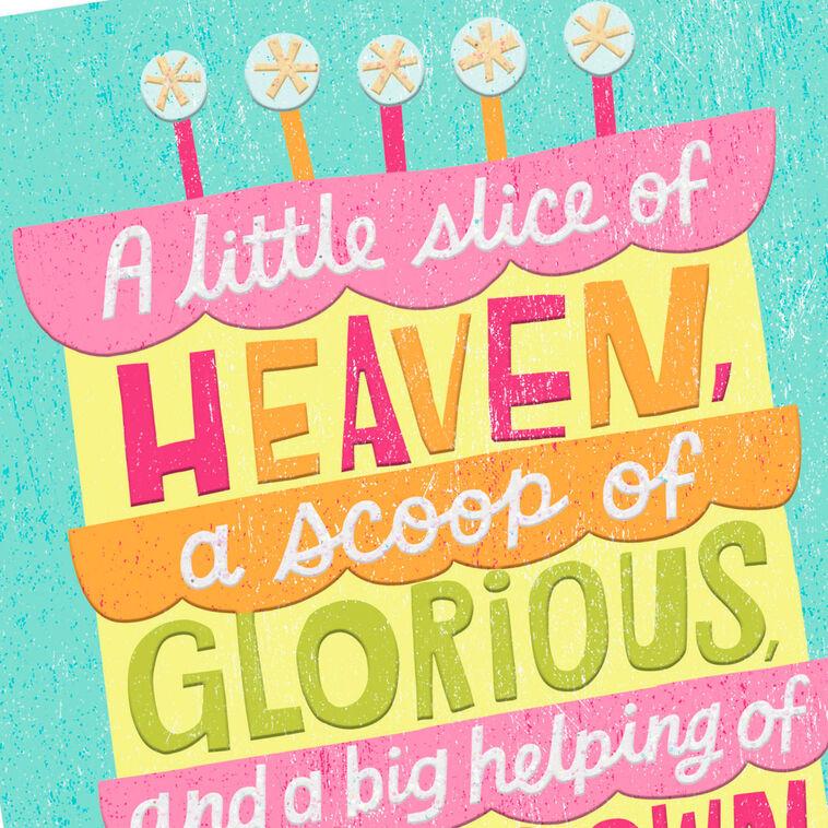 Hallmark Big Helping Of Deep-Down Joy Birthday Card