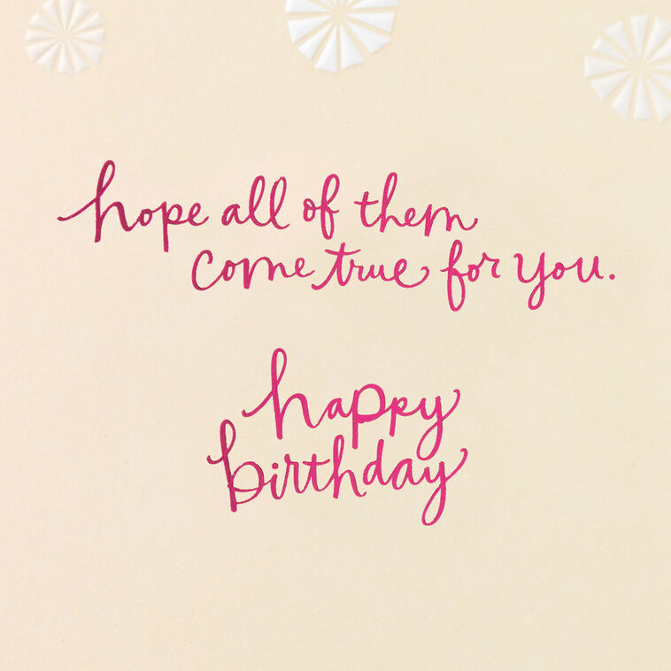 Hallmark Big Little And In-between Wishes Birthday Card