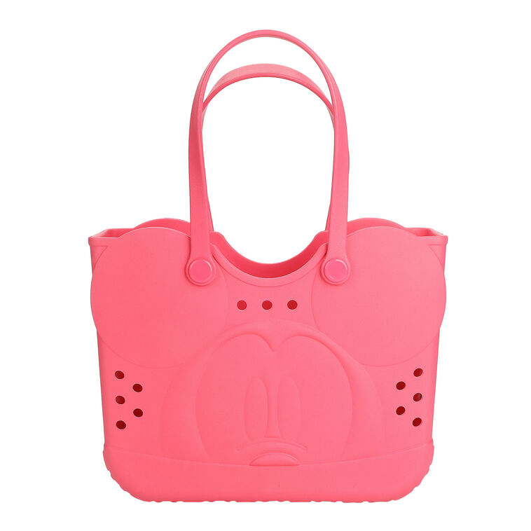 Hallmark BioWorld Disney Mickey Mouse Coral Molded Tote Bag