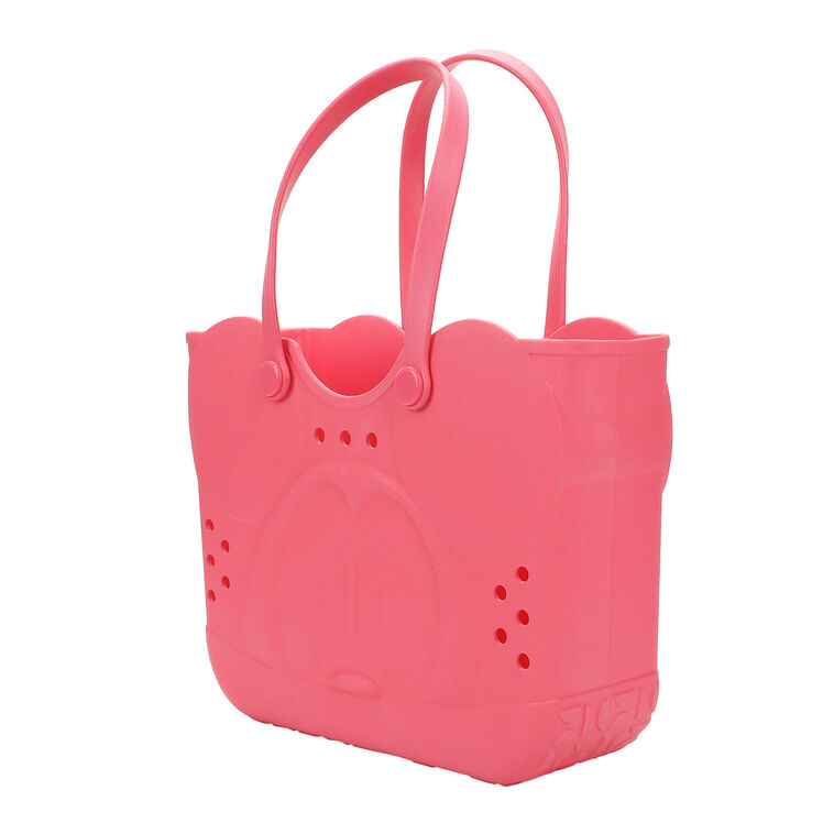 Hallmark BioWorld Disney Mickey Mouse Coral Molded Tote Bag