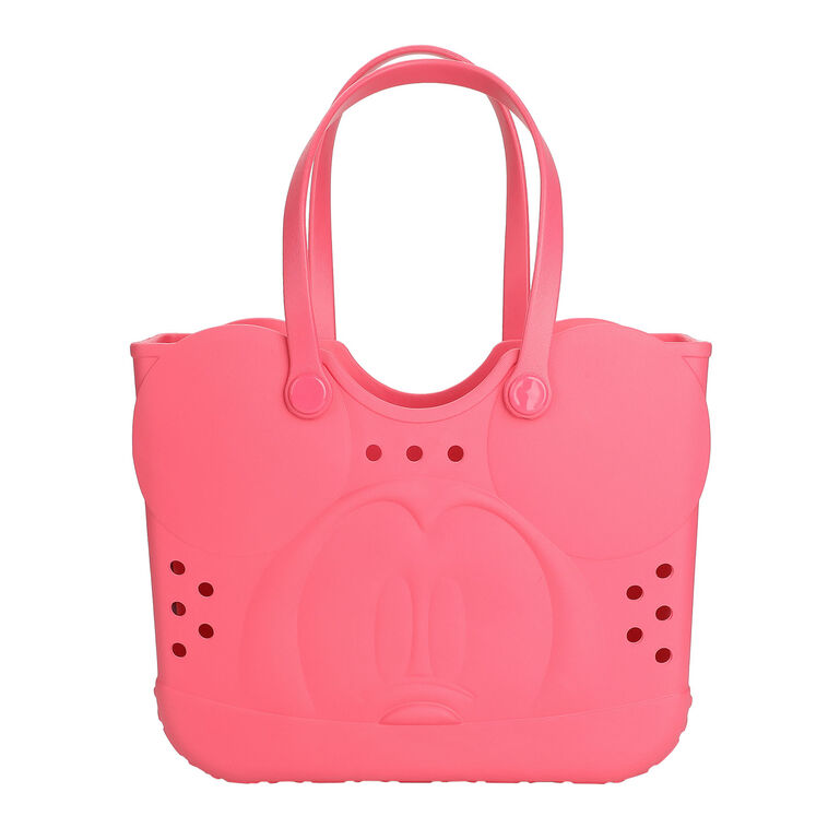 hallmark BioWorld Disney Mickey Mouse Coral Molded Tote Bag
