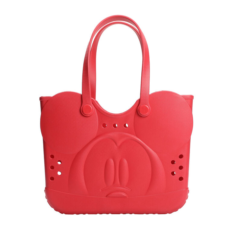 Hallmark Bioworld Disney Mickey Mouse Red Molded Large Tote Bag
