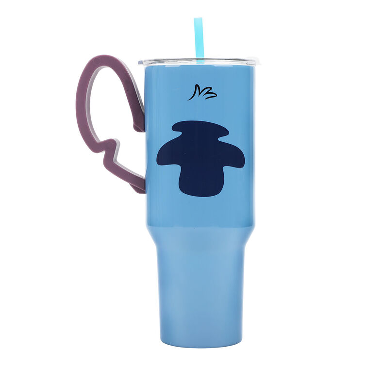 Hallmark Bioworld Disney Stitch Insulated Tumbler With Handle 40 Oz