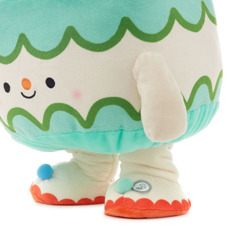 Hallmark Birthday Cake With Candle Plush With Sound And Motion 12"