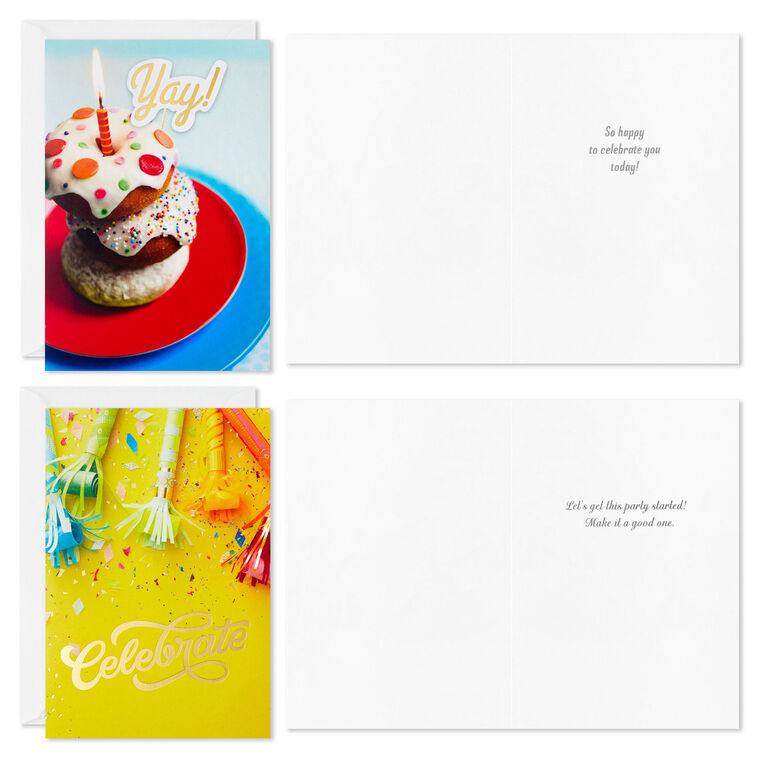 Hallmark Birthday Icons Boxed Birthday Cards Assortment Pack Of 12
