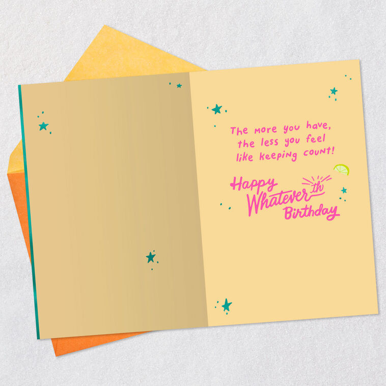 Hallmark Birthdays Are Like Cocktails Funny Birthday Card