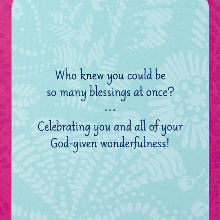 Hallmark Black Brilliant And Beautiful Birthday Card With Decoration
