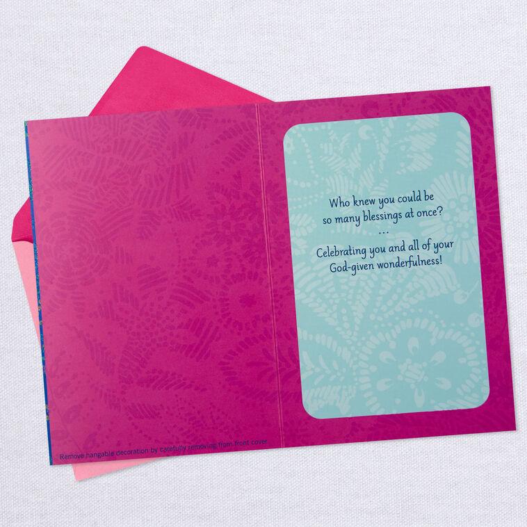 Hallmark Black Brilliant And Beautiful Birthday Card With Decoration