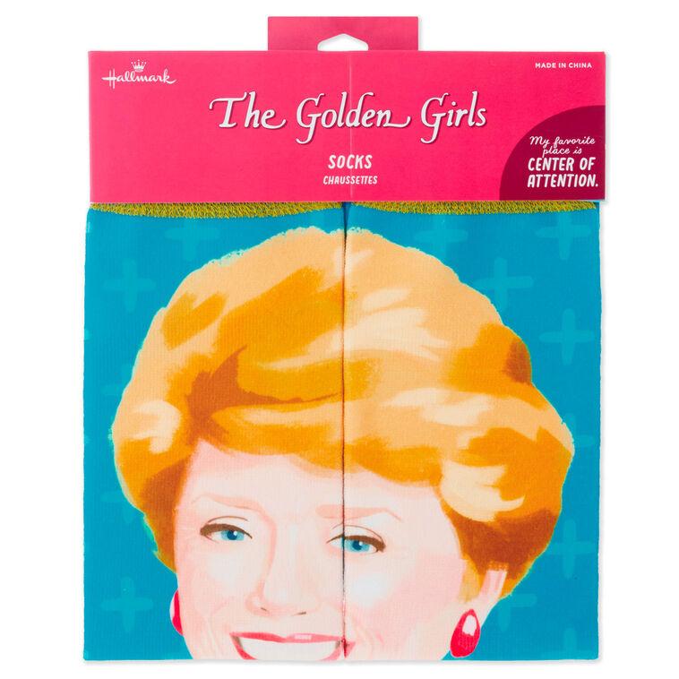 Hallmark Blanche The Golden Girls Center Of Attention Novelty Crew Socks