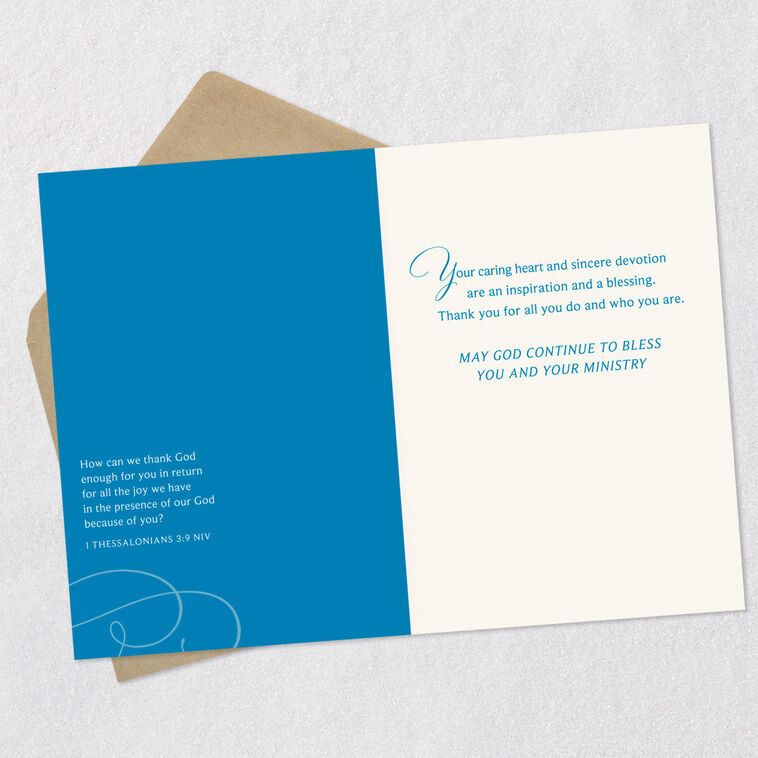 Hallmark Bless Your Ministry Religious Clergy Appreciation Card