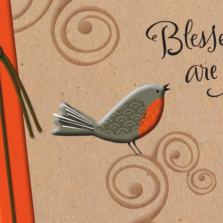 Hallmark Blessed And Grateful Religious Thank-You Card