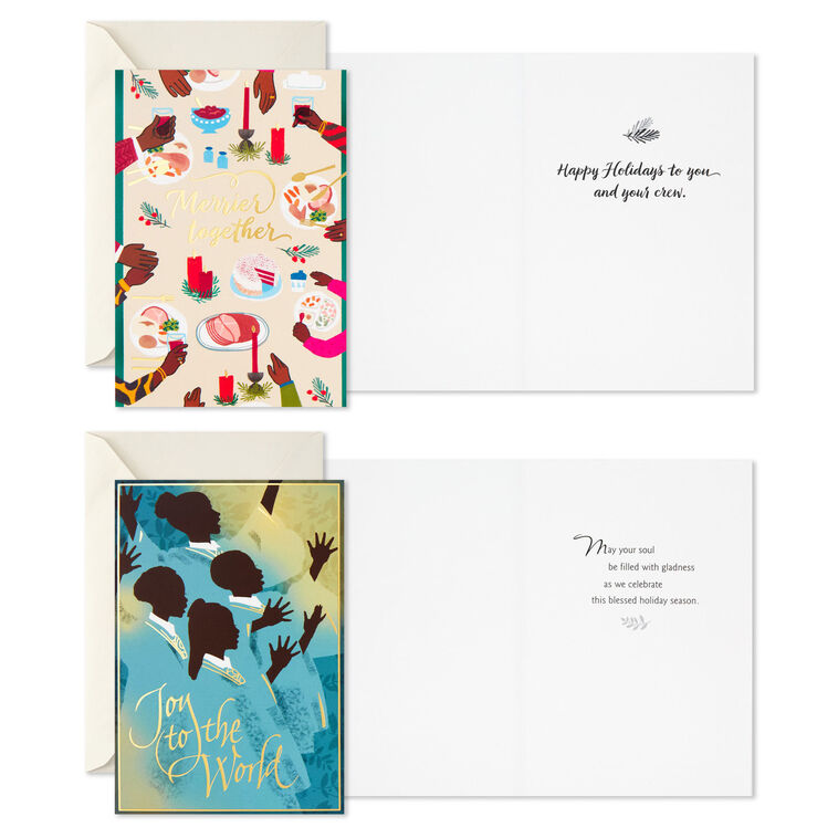 Hallmark Blessed And Joyous Assortment Boxed Christmas Cards Pack Of 12