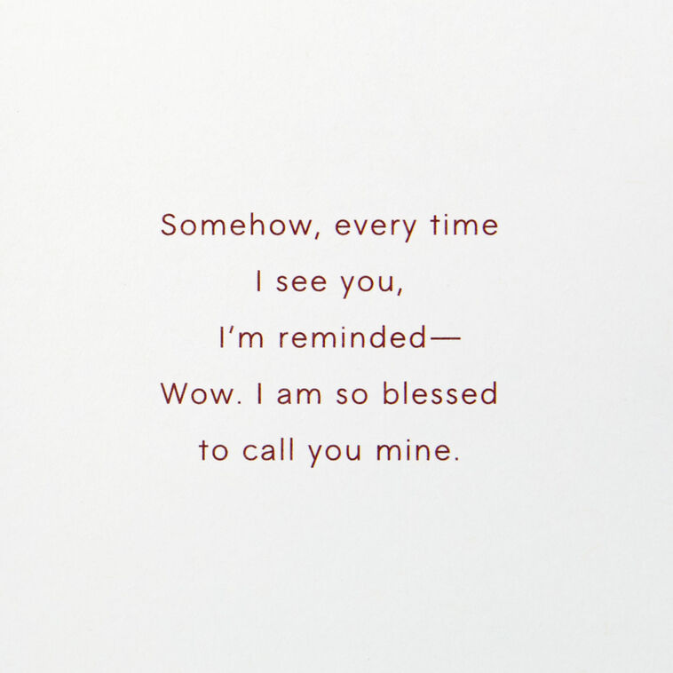 Hallmark Blessed To Call You Mine Religious Anniversary Card