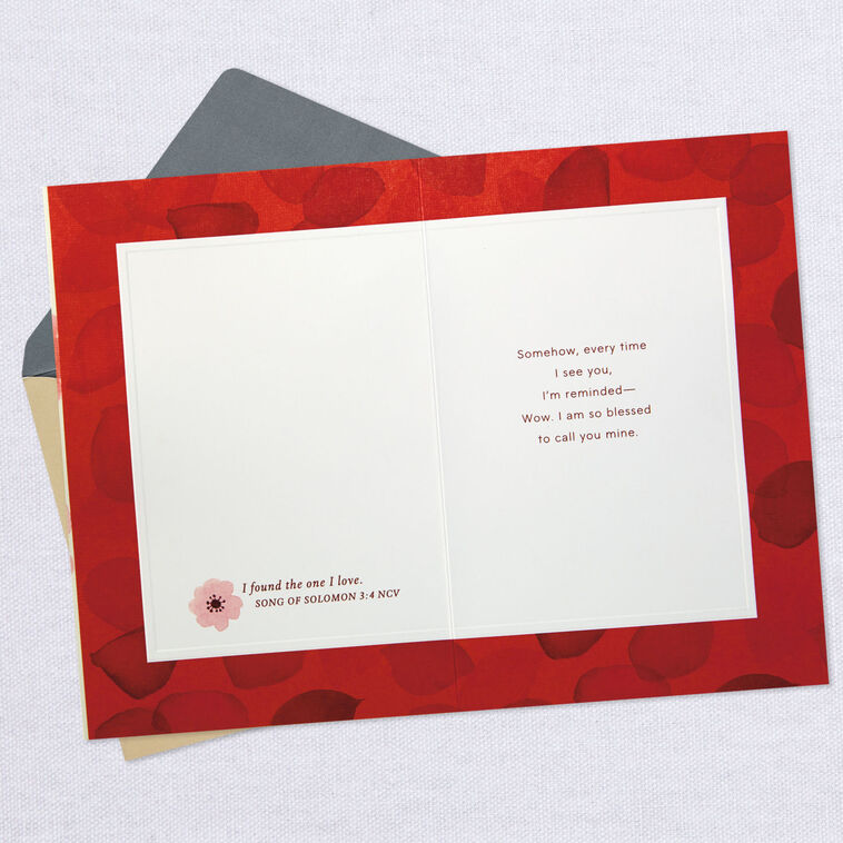 Hallmark Blessed To Call You Mine Religious Anniversary Card