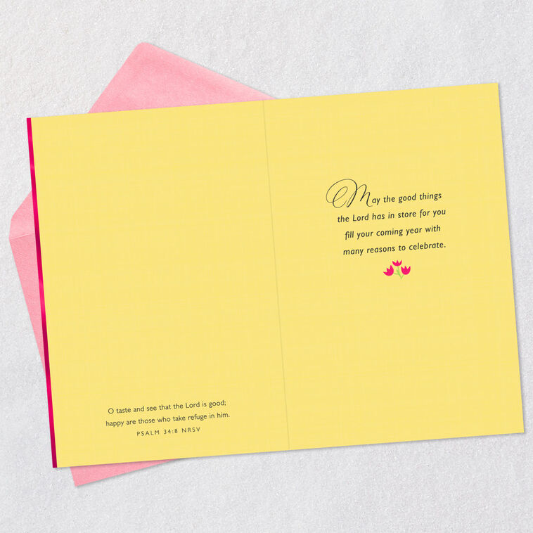 Hallmark Blessings And Good Things Religious Birthday Card