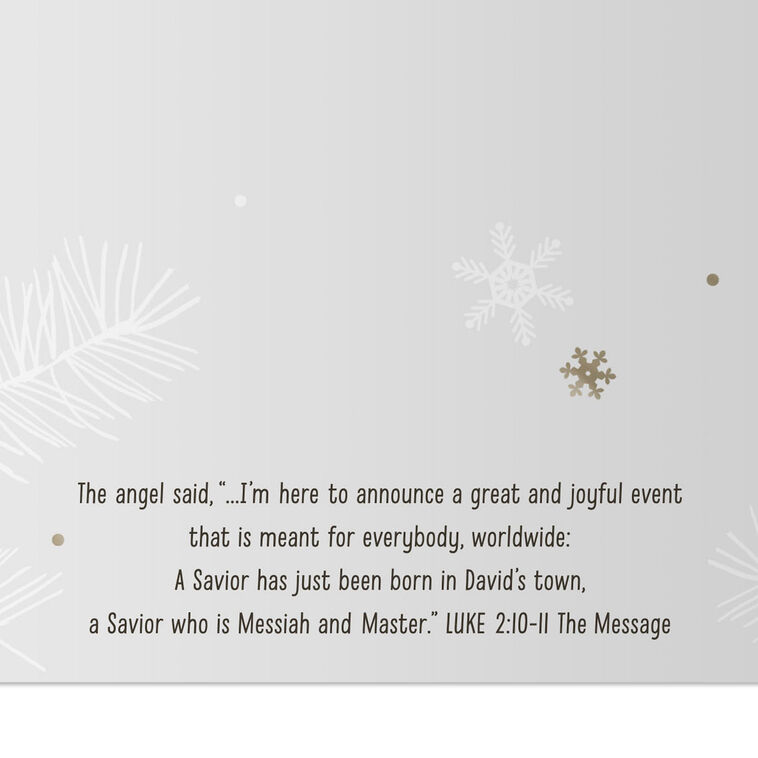 Hallmark Blessings And Love Religious Christmas Card For Son And Daughter-in-Law