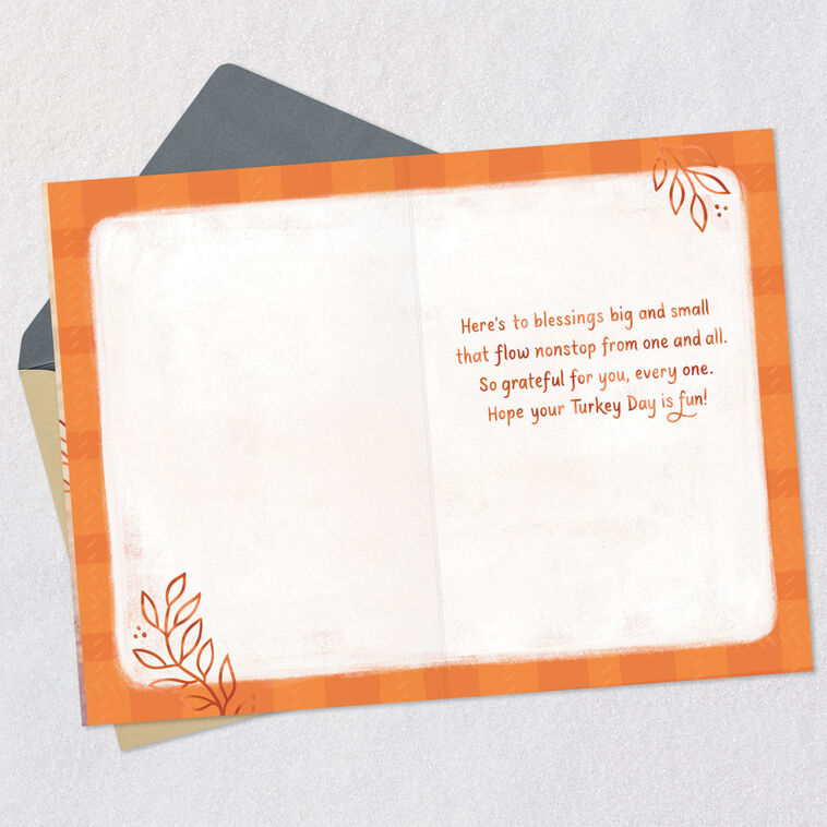 Hallmark Blessings Big And Small Thanksgiving Card For Daughter And Family