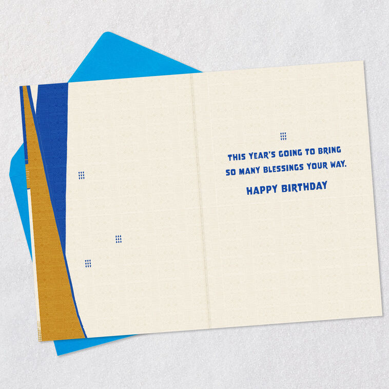 Hallmark Blessings For A Fine Young Man Birthday Card For Grandson