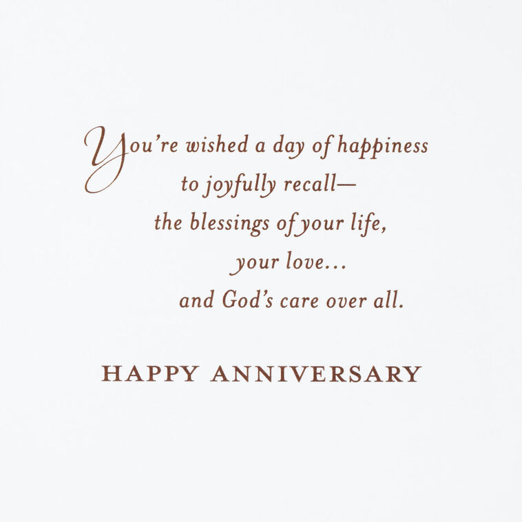 Hallmark Blessings Of Love Religious Anniversary Card