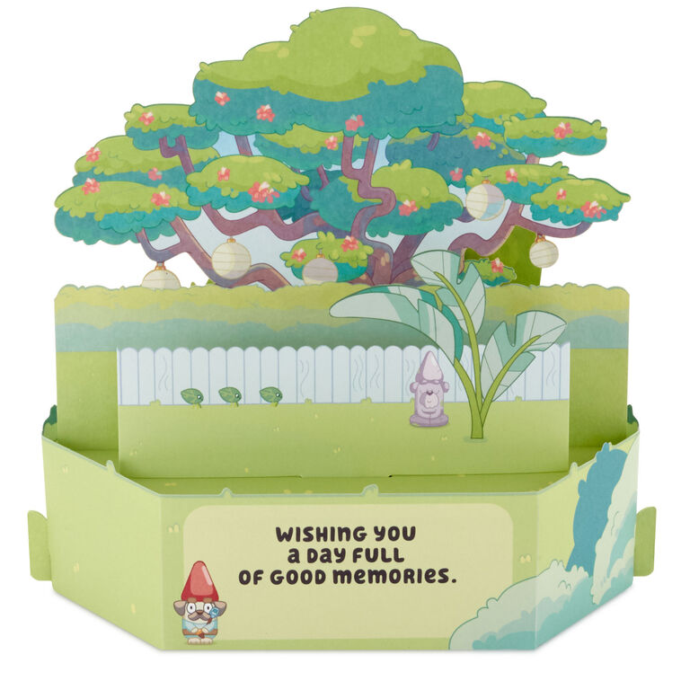 Hallmark Bluey Day Full Of Good Memories Pop-Up Card
