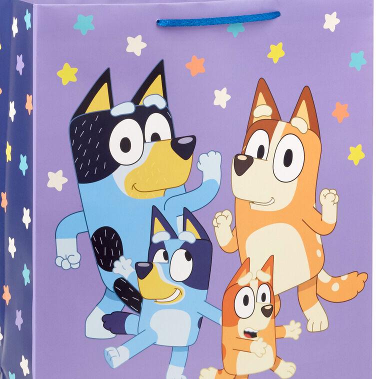 Hallmark Bluey Party Fun 2-Pack Birthday Gift Bag Bundle