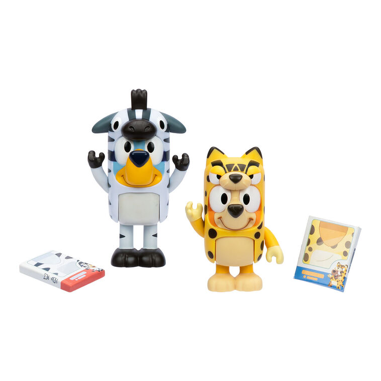 Hallmark Bluey Play Figures In Animal Costumes Set Of 2