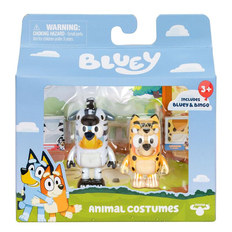 hallmark Bluey Play Figures in Animal Costumes Set of 2