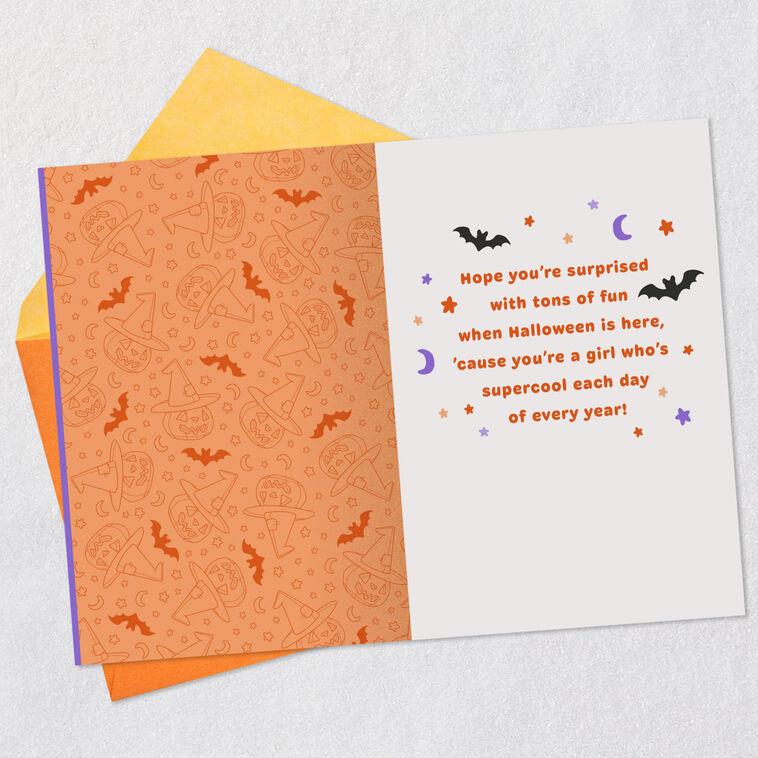 Hallmark Bluey You're A Girl Who's Supercool Halloween Card For Granddaughter