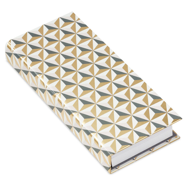 hallmark Blush Pink and Gray Geometric Folio and Memo Pad Set