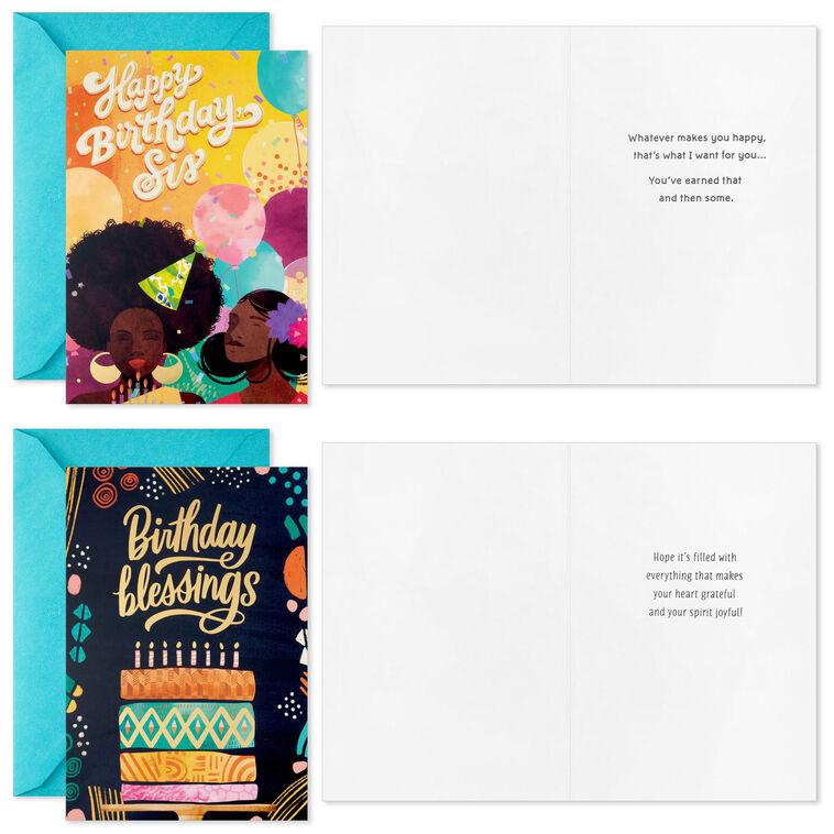 Hallmark Bold And Uplifting Assorted Birthday Cards For Her Pack Of 16