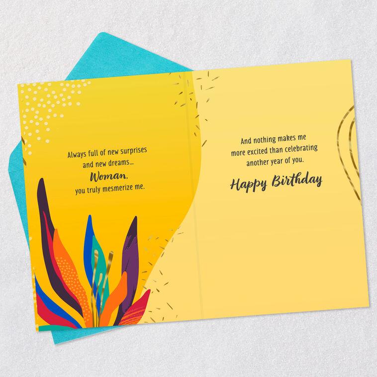 Hallmark Bold Brilliant Beautiful Birthday Card For Wife