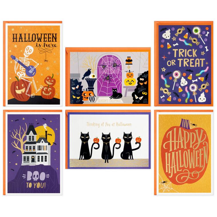 Hallmark Boo To You Boxed Halloween Cards Assortment Pack Of 36