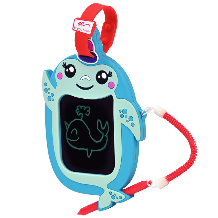 Hallmark Boogie Boards Narwhal Sketch Pal With Clip