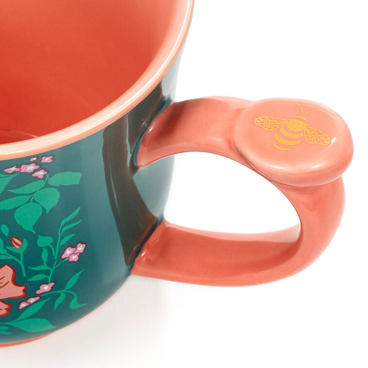Hallmark Bridgerton Do It Be Bold Floral Tea Cup 15 Oz