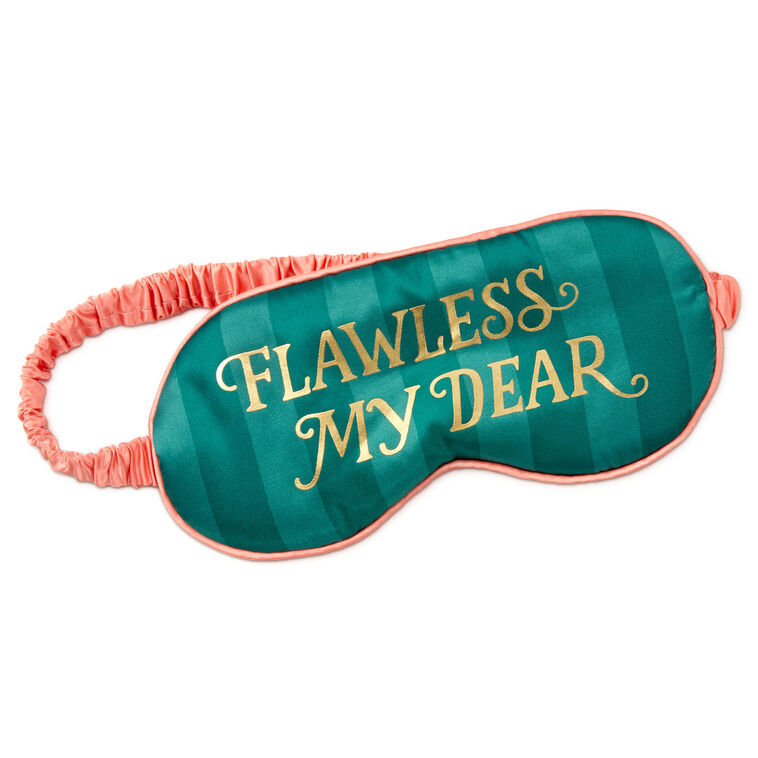 hallmark Bridgerton Flawless My Dear Satin Eye Mask