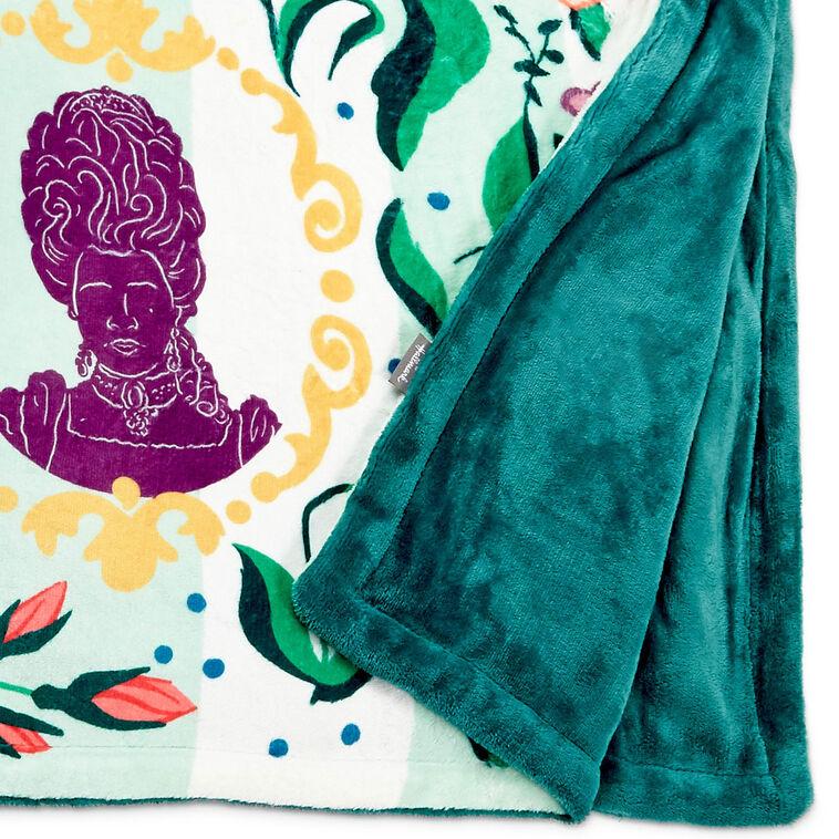 Hallmark Bridgerton Ton Silhouettes On Floral Blanket 50x60