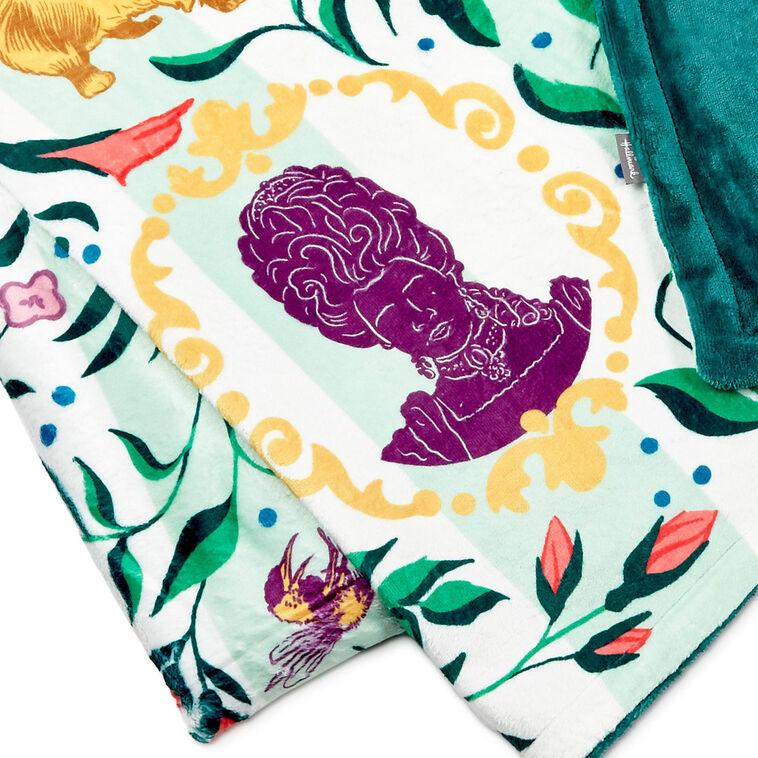 Hallmark Bridgerton Ton Silhouettes On Floral Blanket 50x60