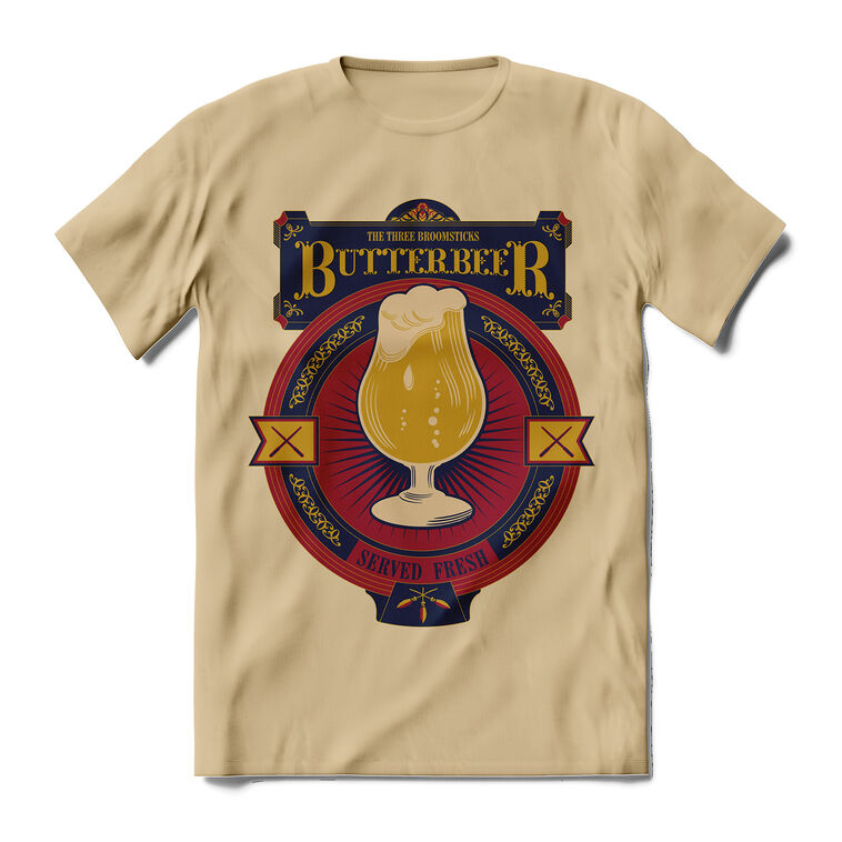 hallmark Brief Insanity Harry Potter Butterbeer Tan T-Shirt