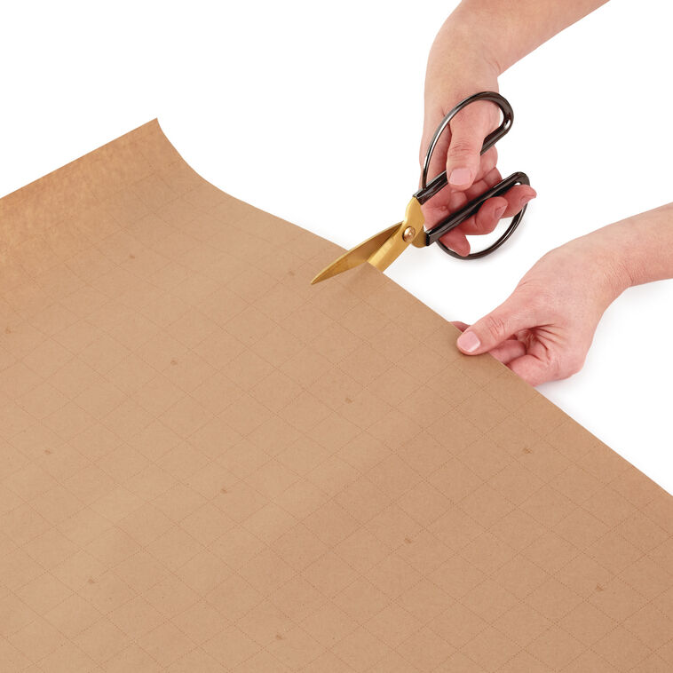 Hallmark Bright And Bold Kraft 3-Pack Christmas Wrapping Paper 90 Sq. Ft