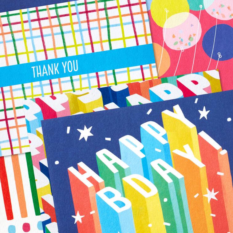 Hallmark Bright And Cheery Assorted Blank Boxed Notes Pack Of 24