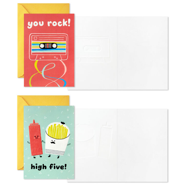 Hallmark Bright And Cheery Kids Boxed Encouragement Cards Assortment Pack Of 12